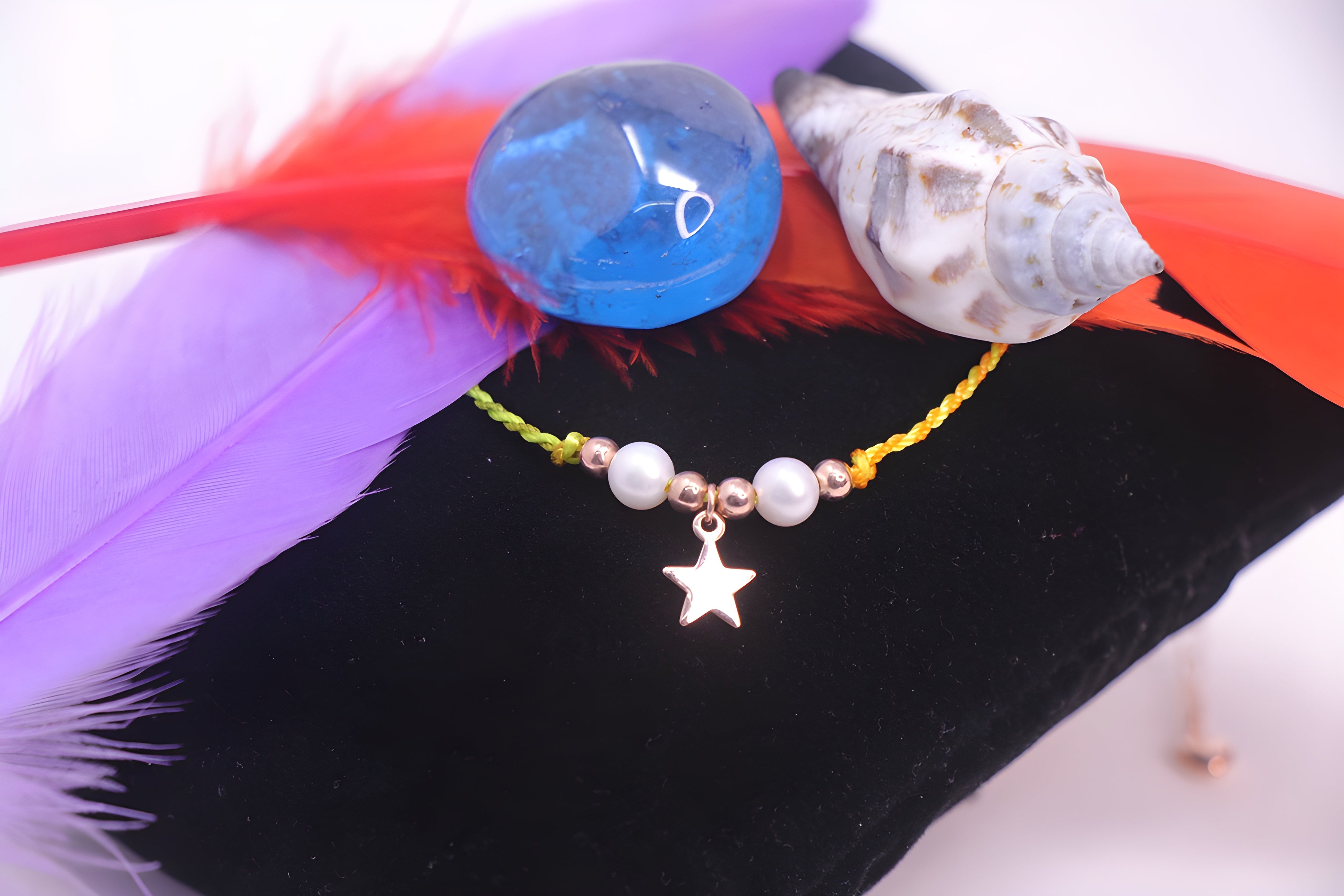 Golden Starlight Pearl Bracelet