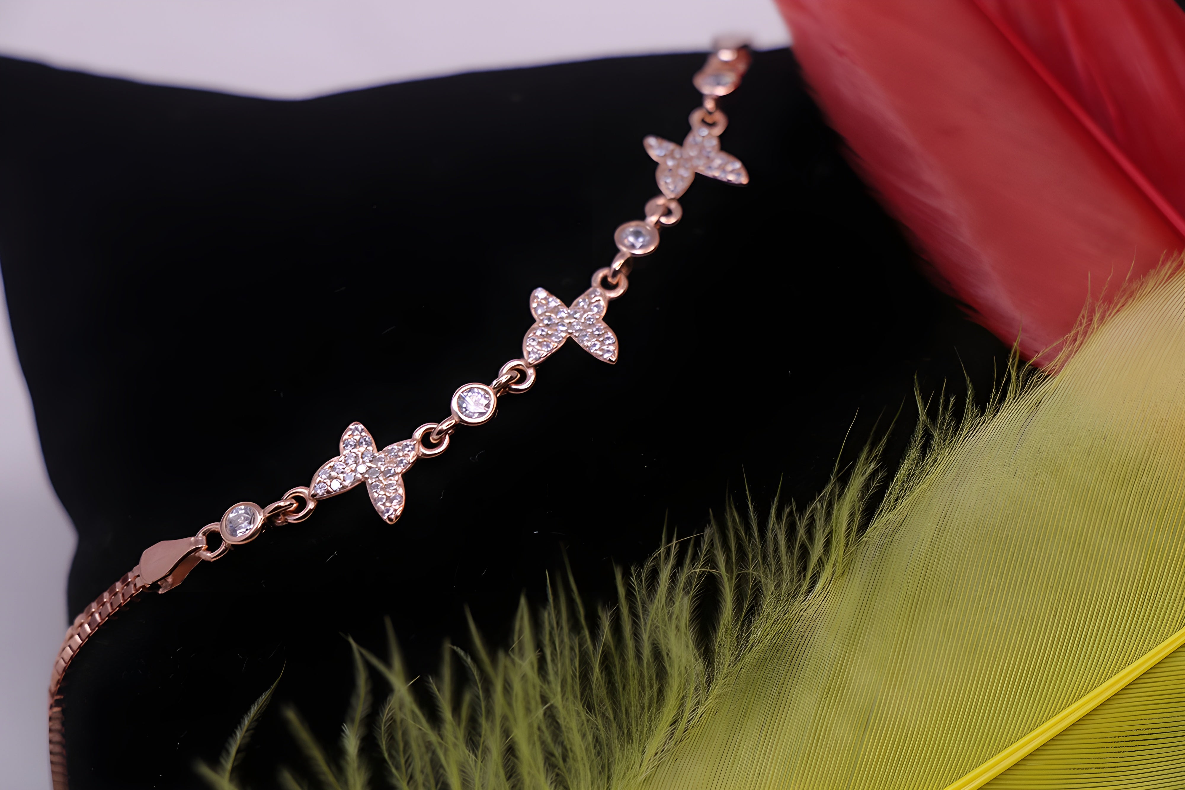 Gilded Grace Swarovski Crystal Bracelet