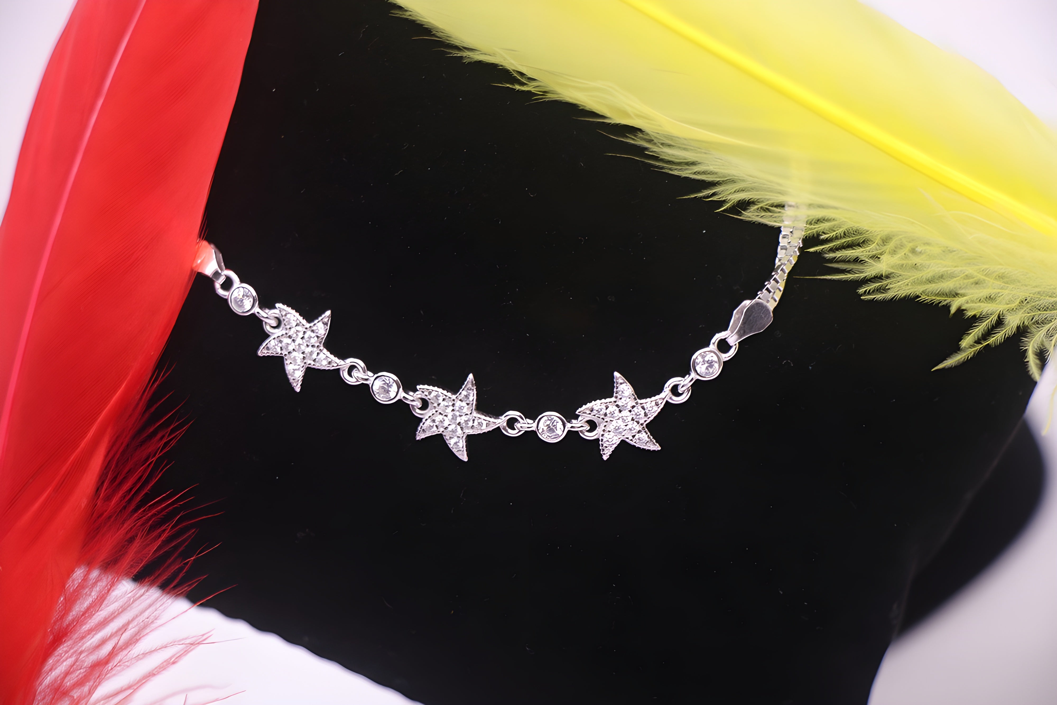 Celestial Sparkle VeeLux Premium Crystal Star Bracelet