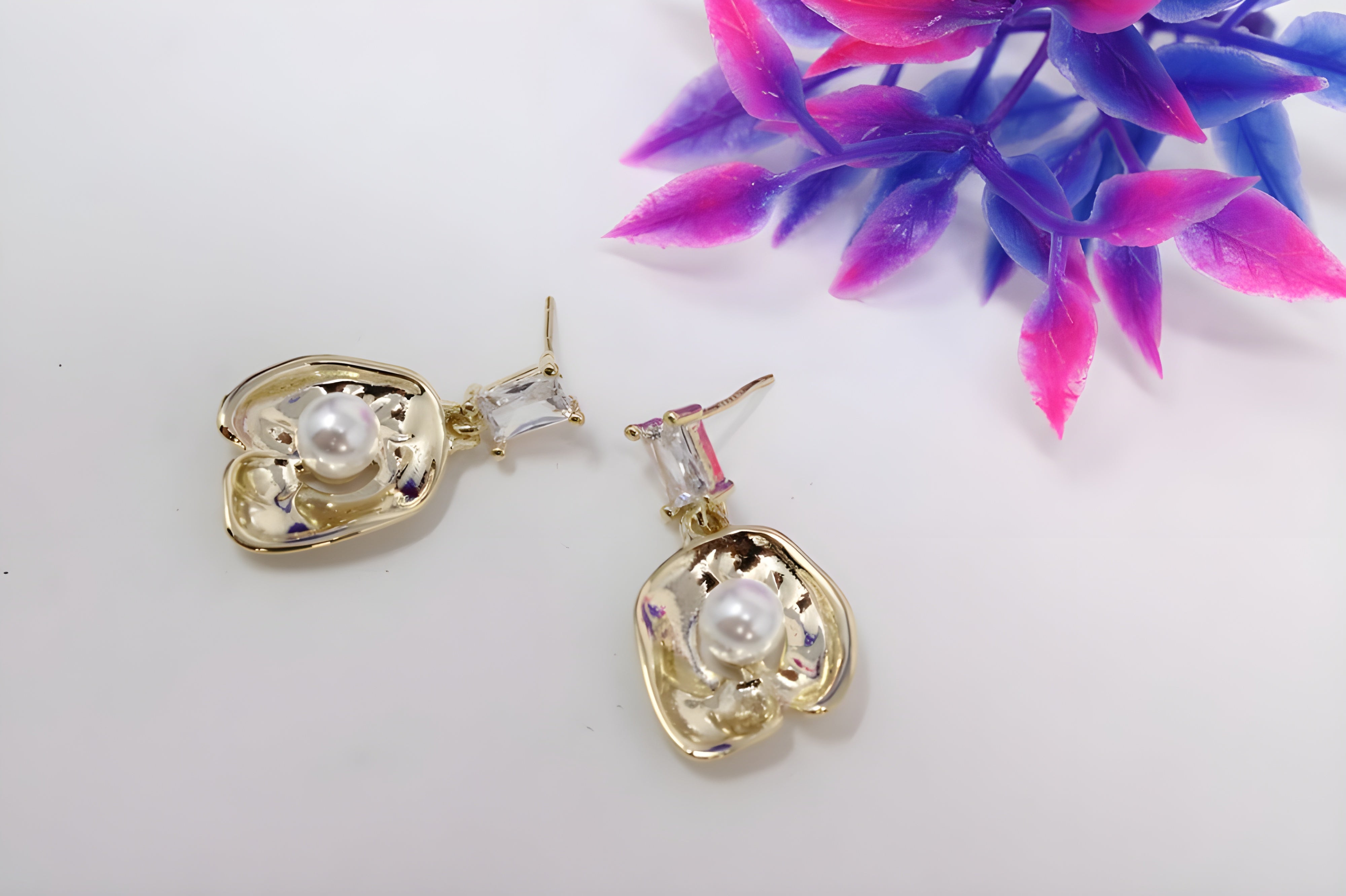 Enchanted Diamond Droplet Earrings