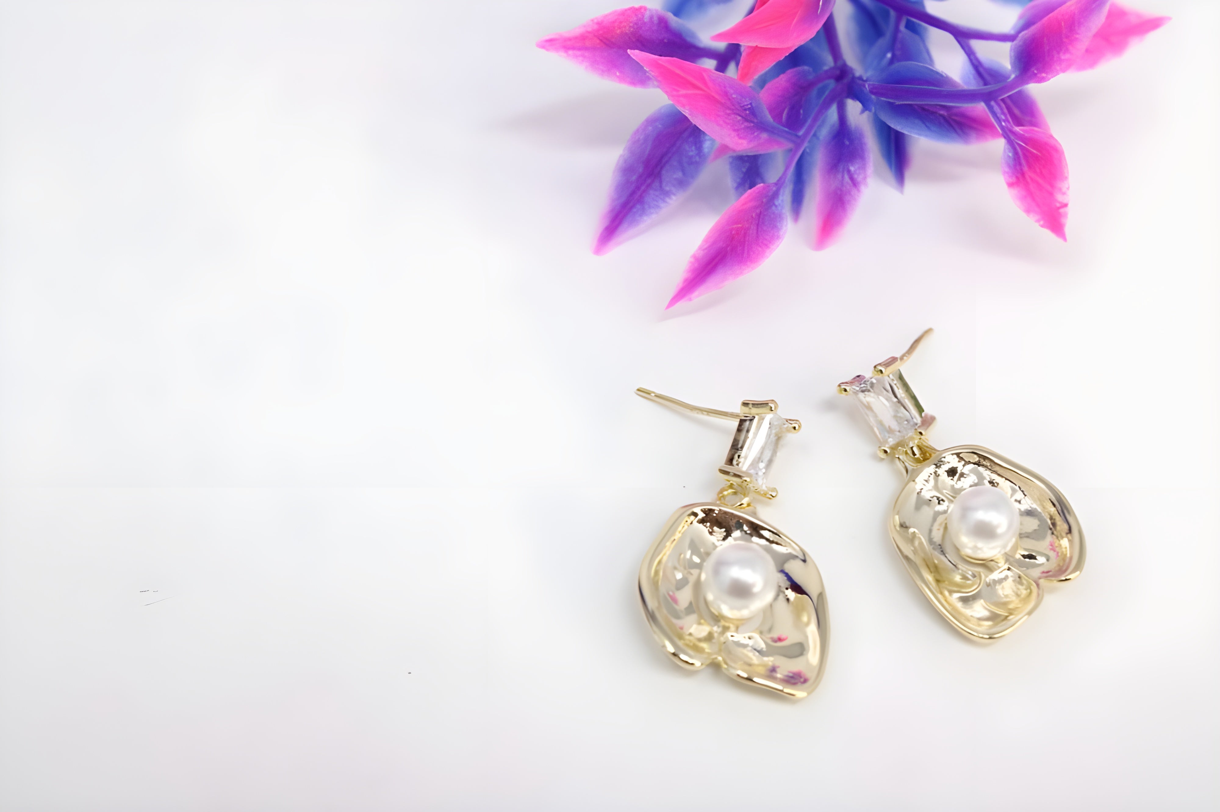 Enchanted Diamond Droplet Earrings