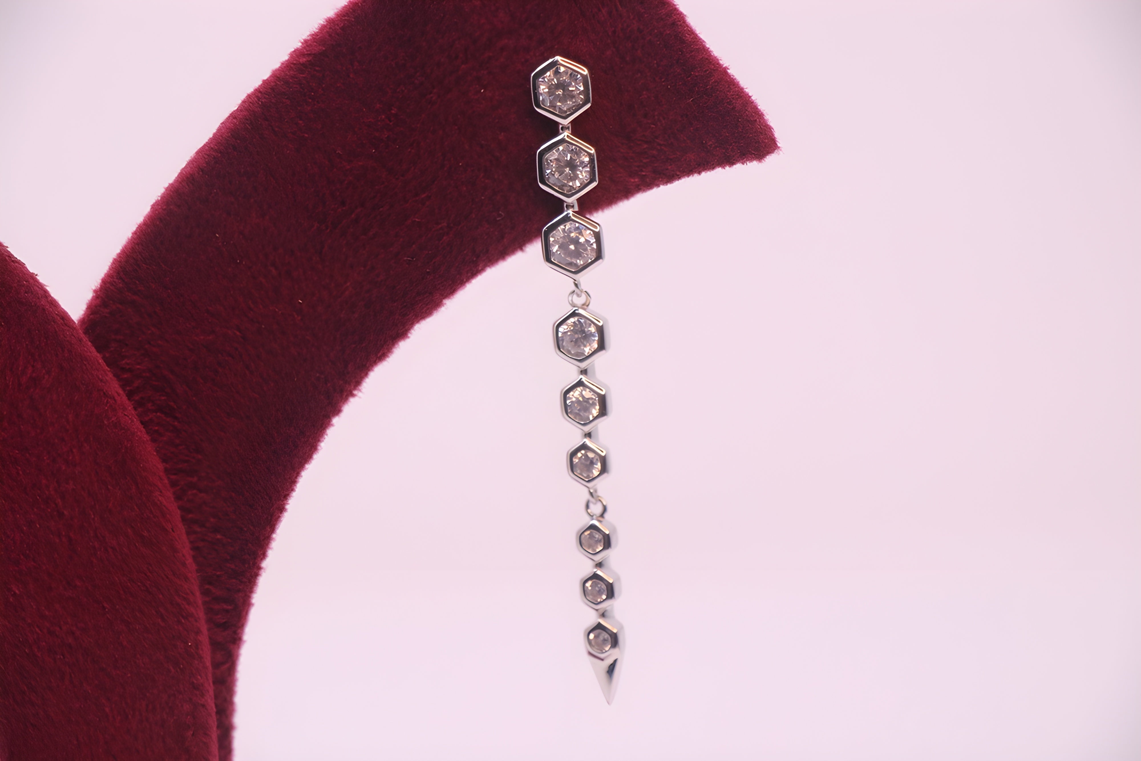 Sterling Silver Eternal Grace Swarovski Crystal Earrings