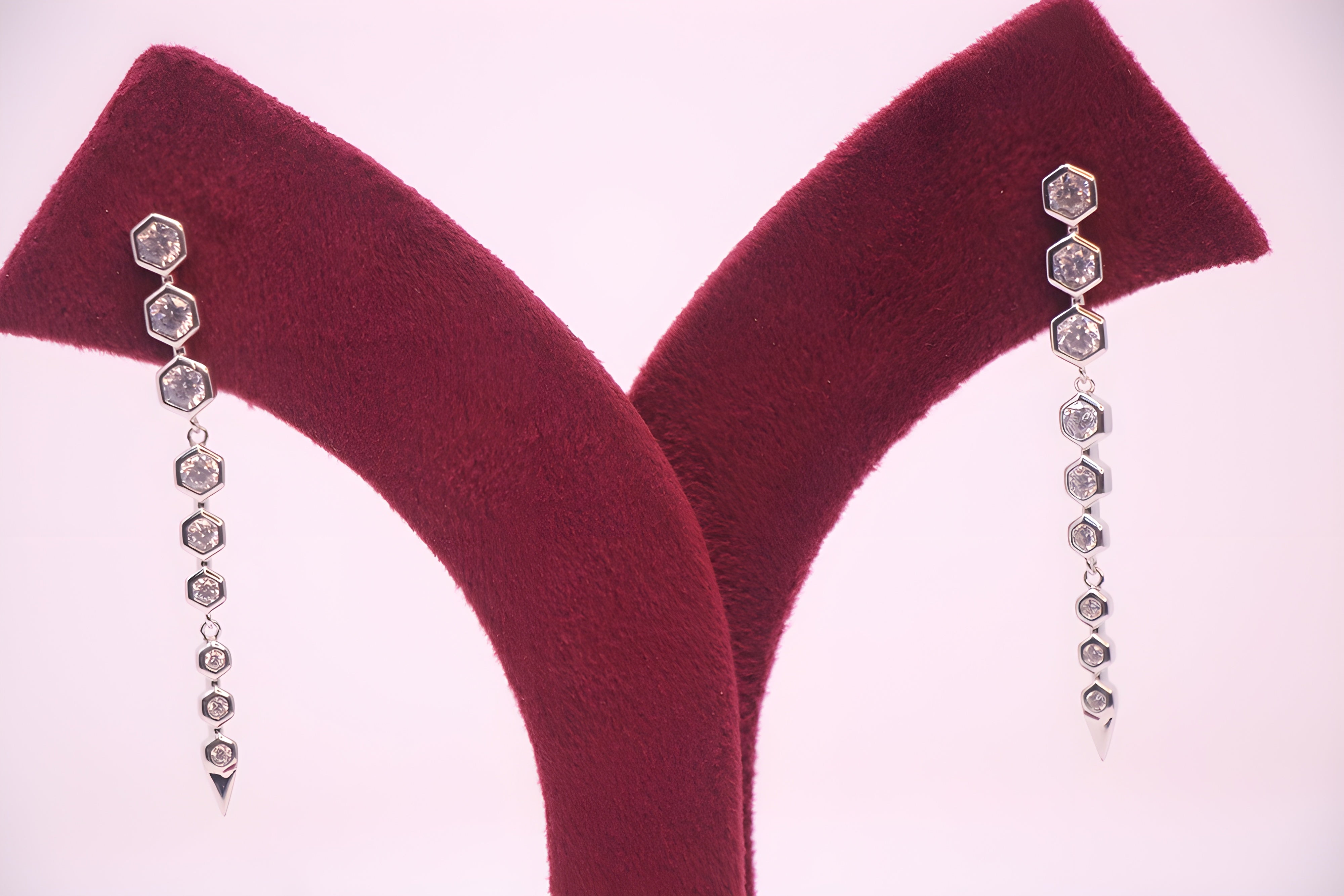 Sterling Silver Eternal Grace Swarovski Crystal Earrings