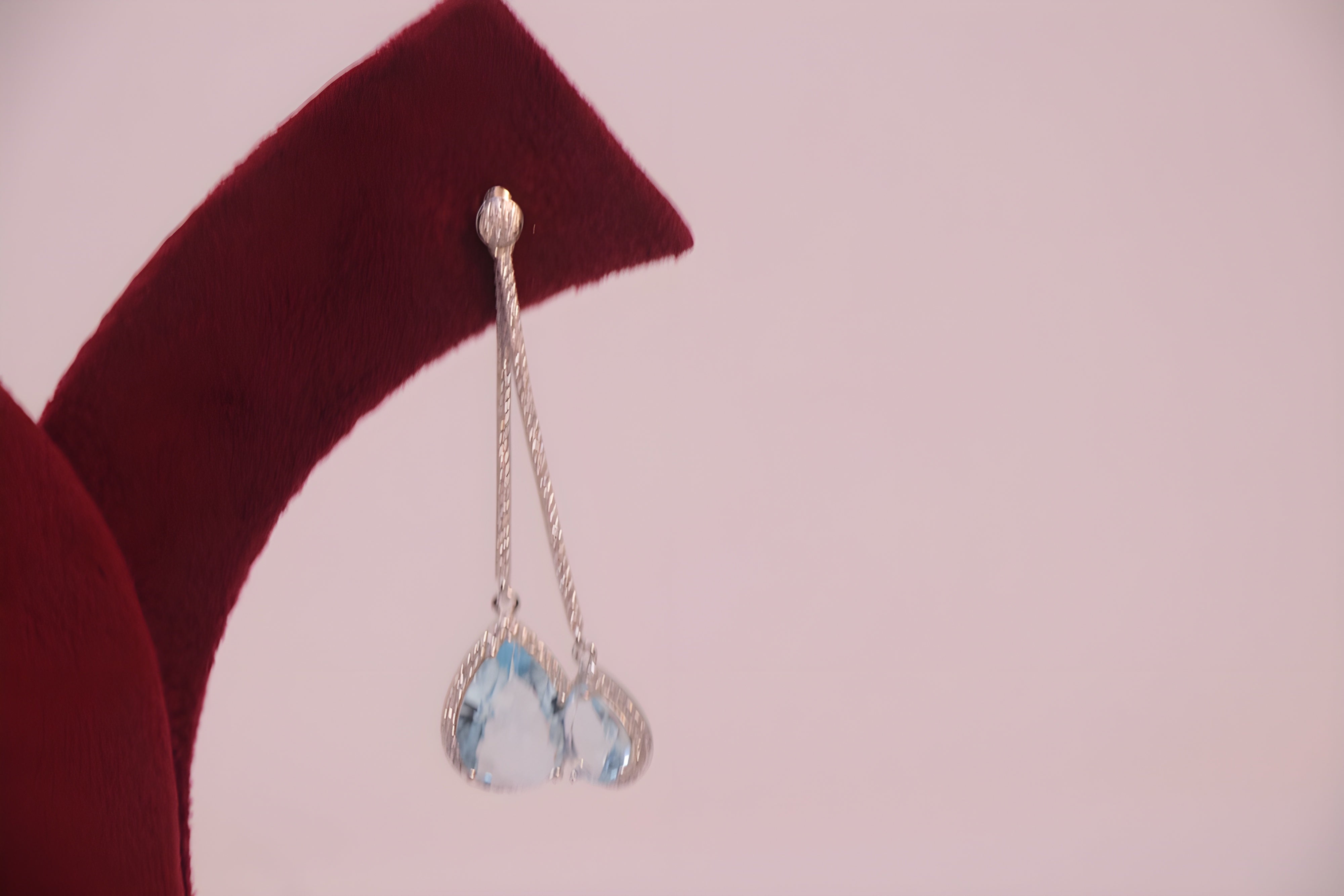 Sapphire Serenity Sterling Silver Earrings
