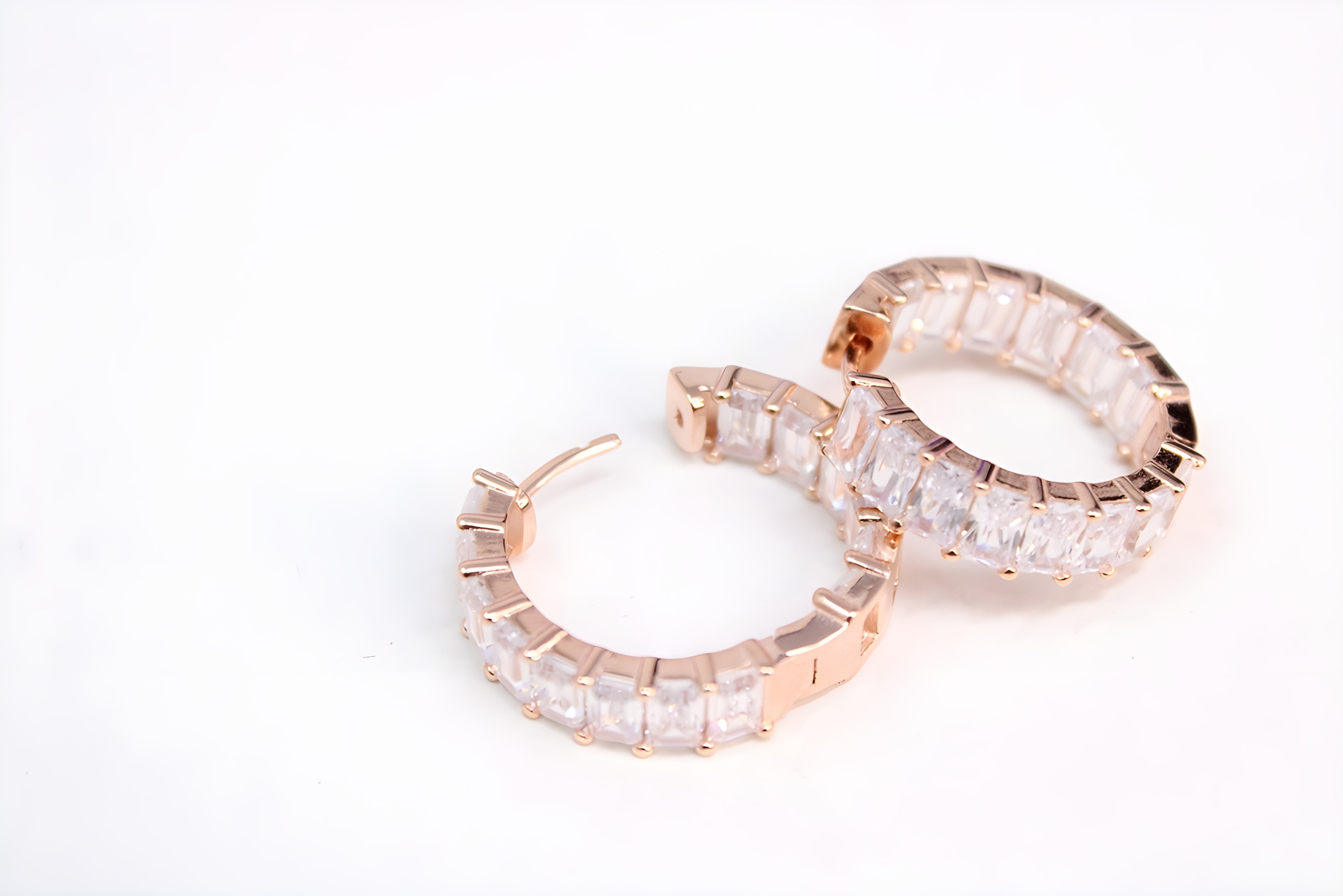 Golden Radiance VeeLux Premium Crystal Earrings