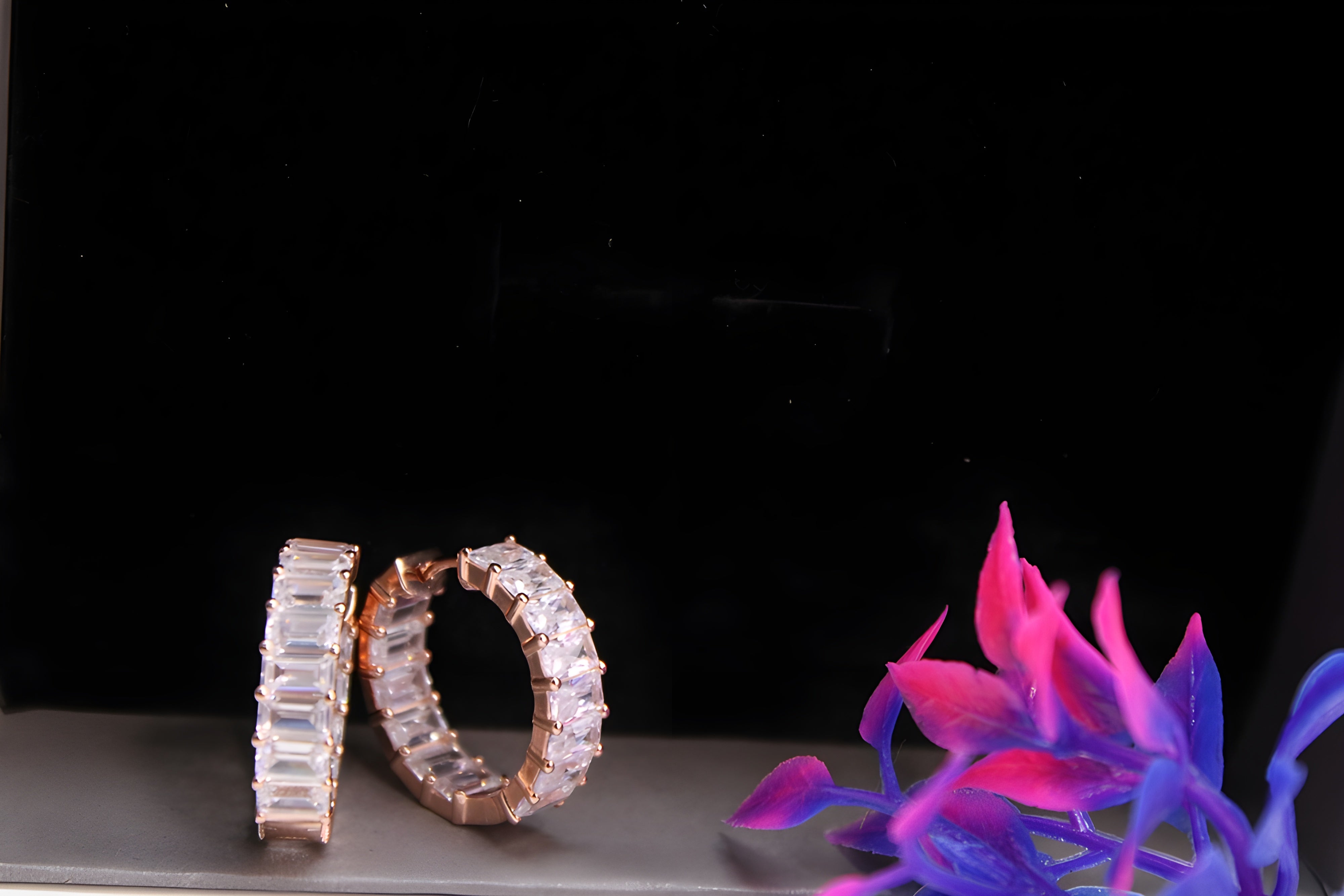 Golden Radiance Swarovski Crystal Earrings