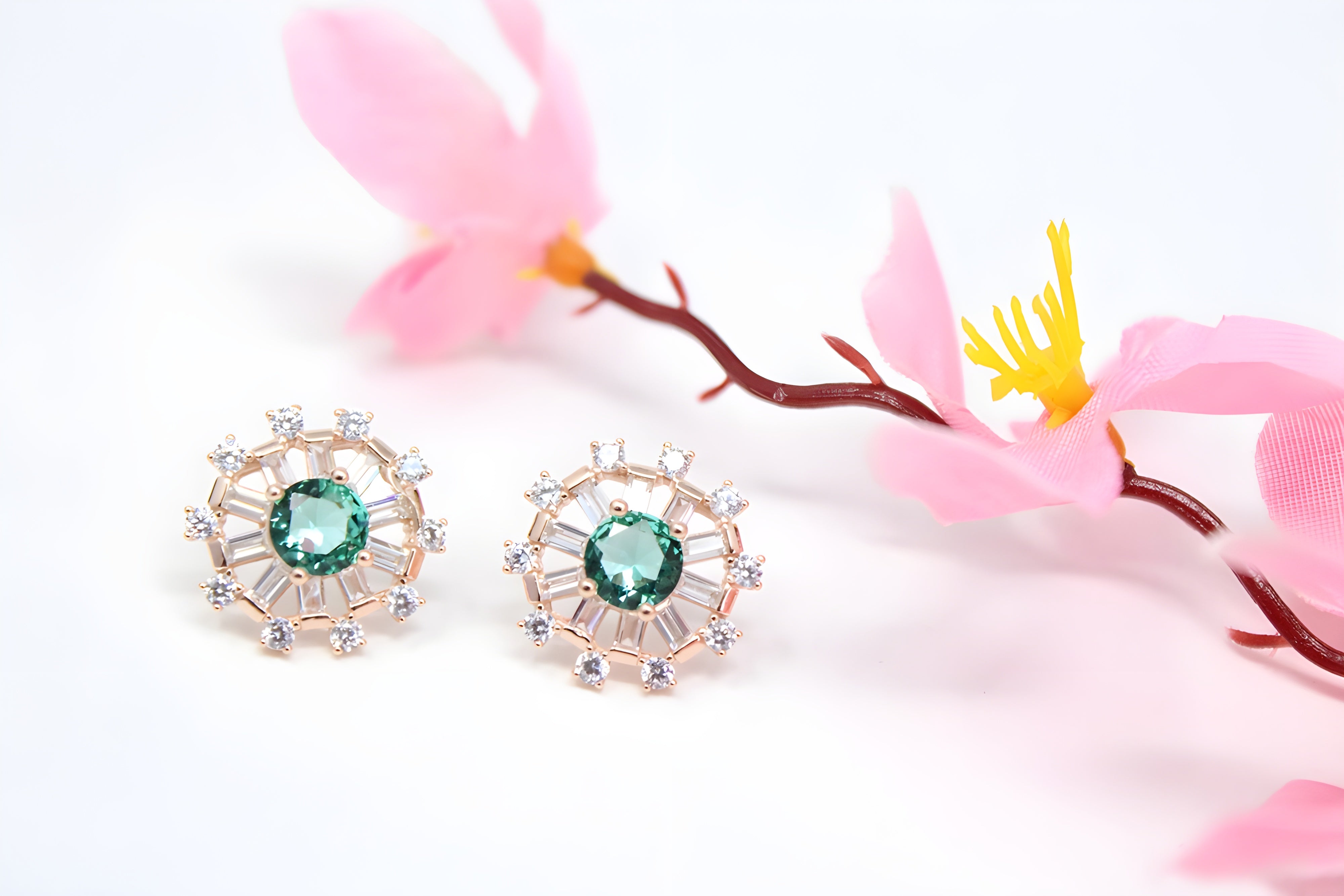 Enchanted Forest Swarovski Crystal Earrings