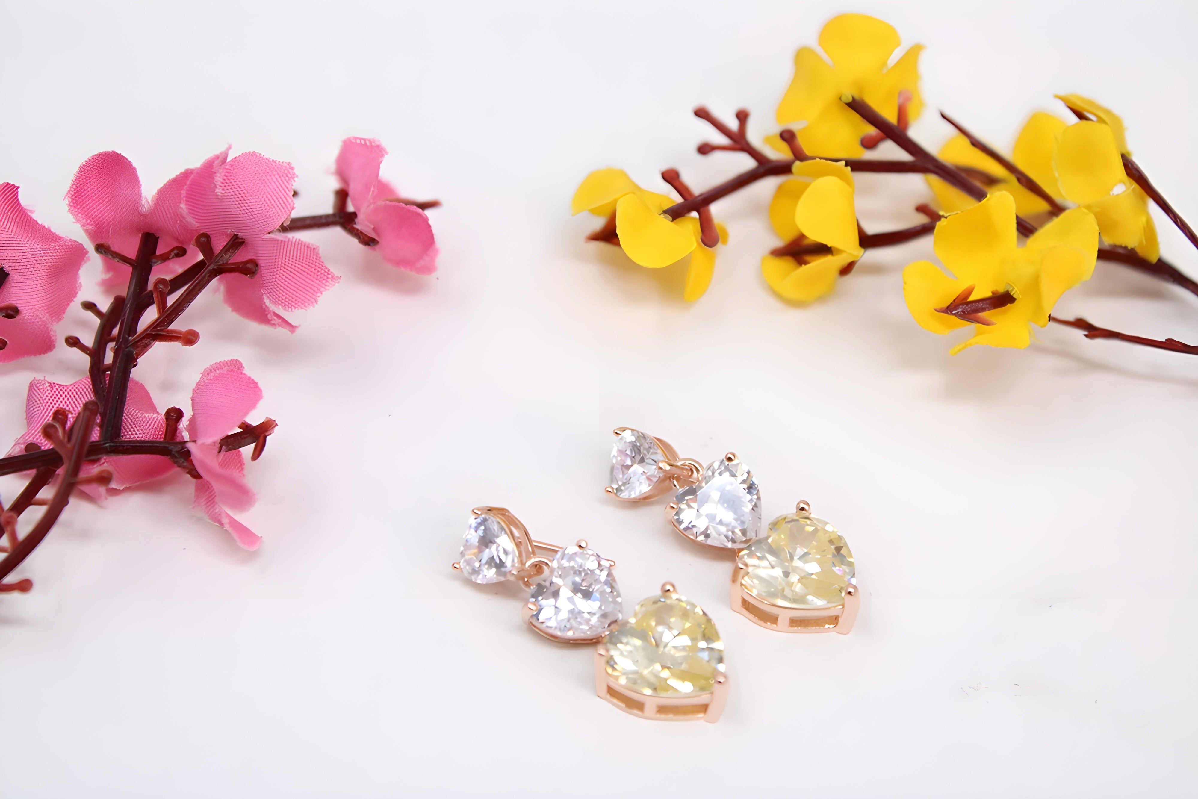 Golden Glow VeeLux Premium Elegance Earrings