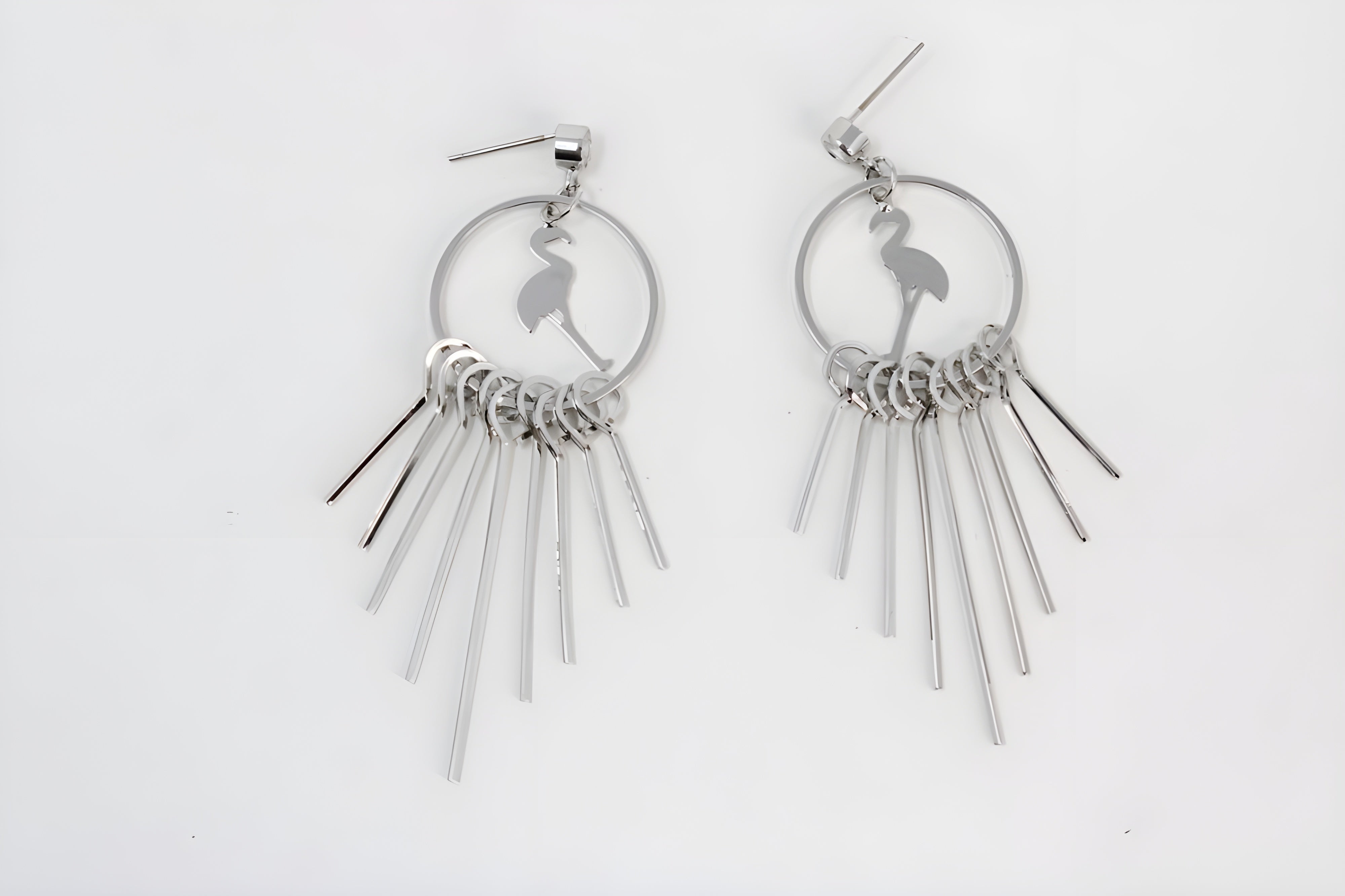 Flock of Fun Flamingo Earrings