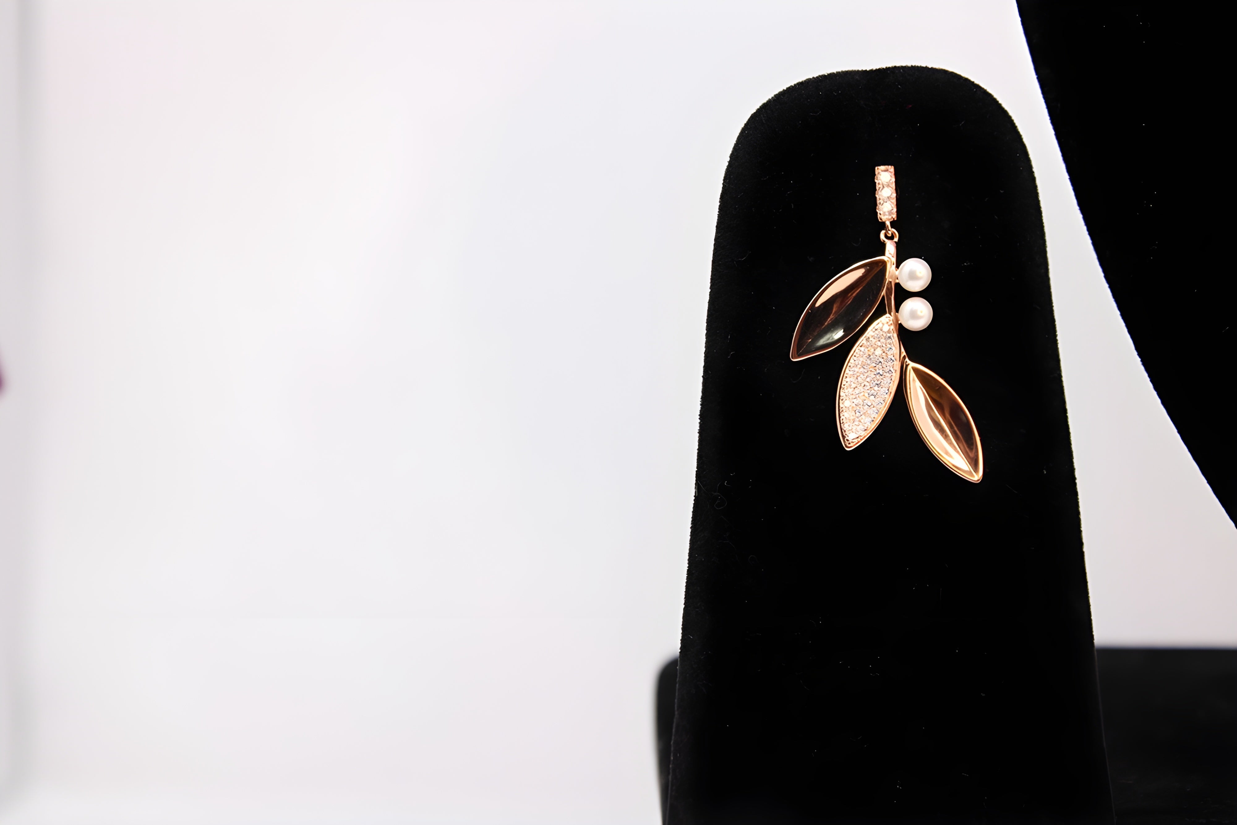 Golden Glimmer Swarovski Crystal Artesian Earrings