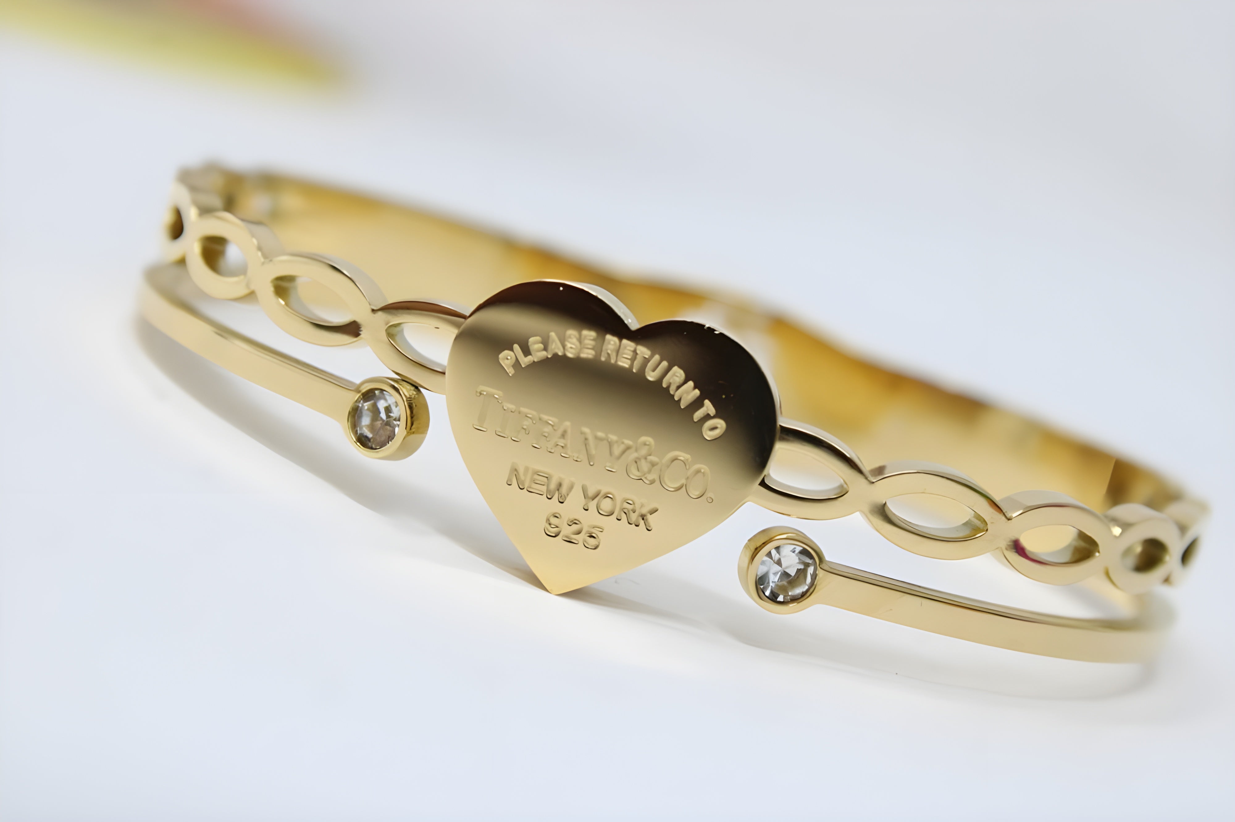 Golden Heart Radiance Bracelet