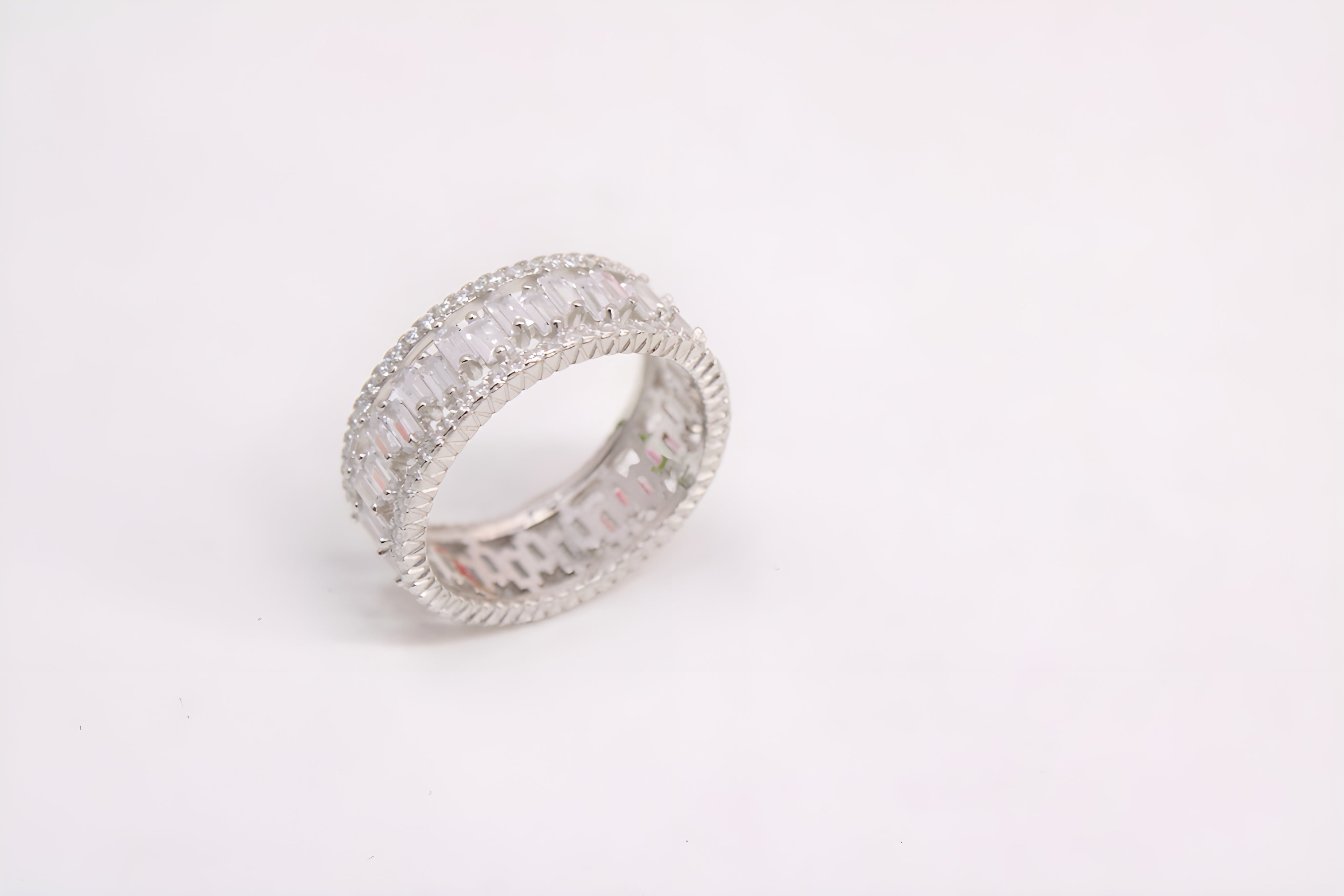 Ethereal Radiance Sterling Silver Ring