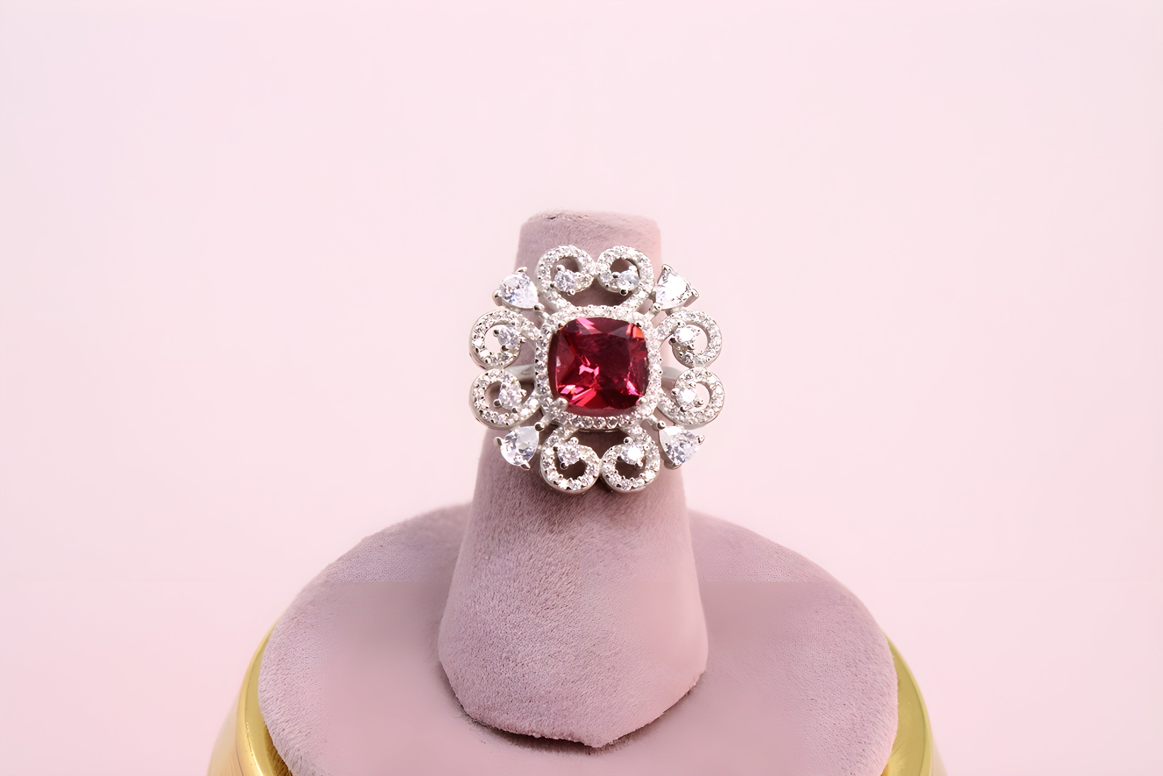 Blooming Passion Sterling Silver Ring