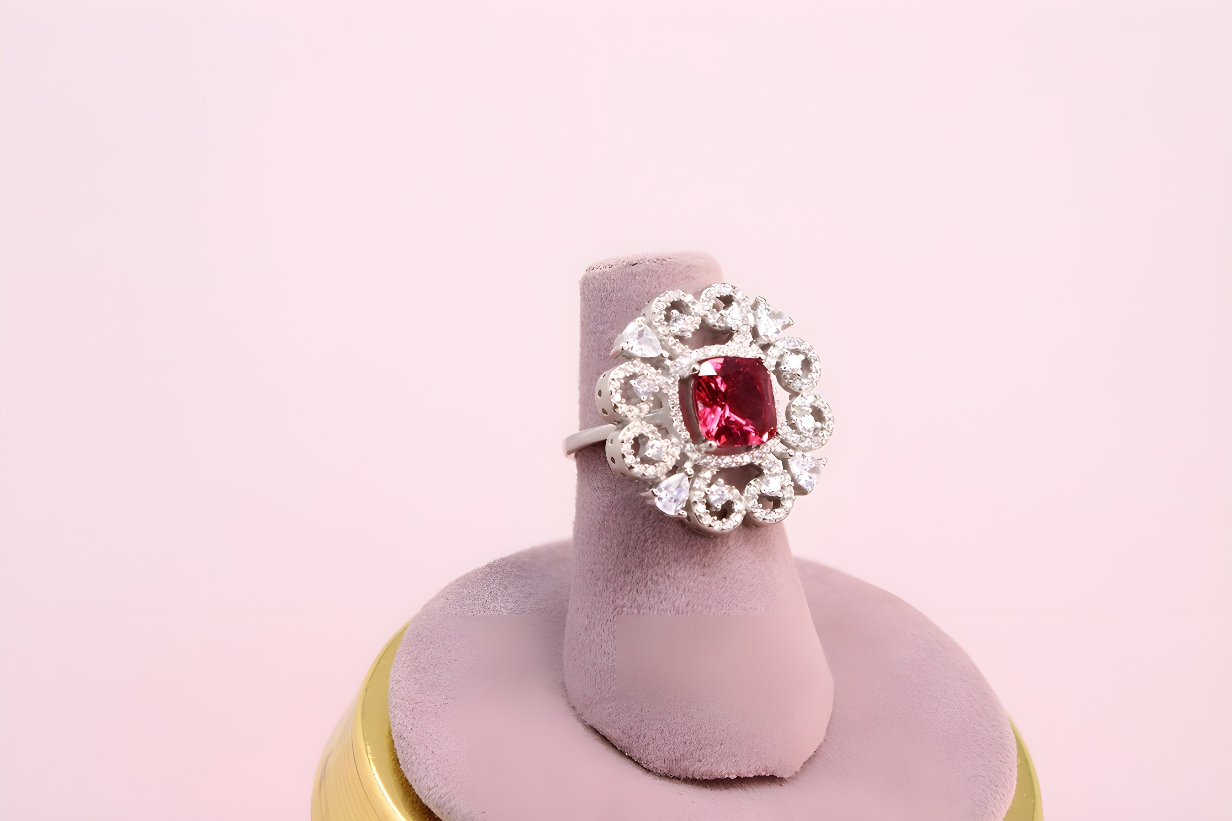 Blooming Passion Sterling Silver Ring