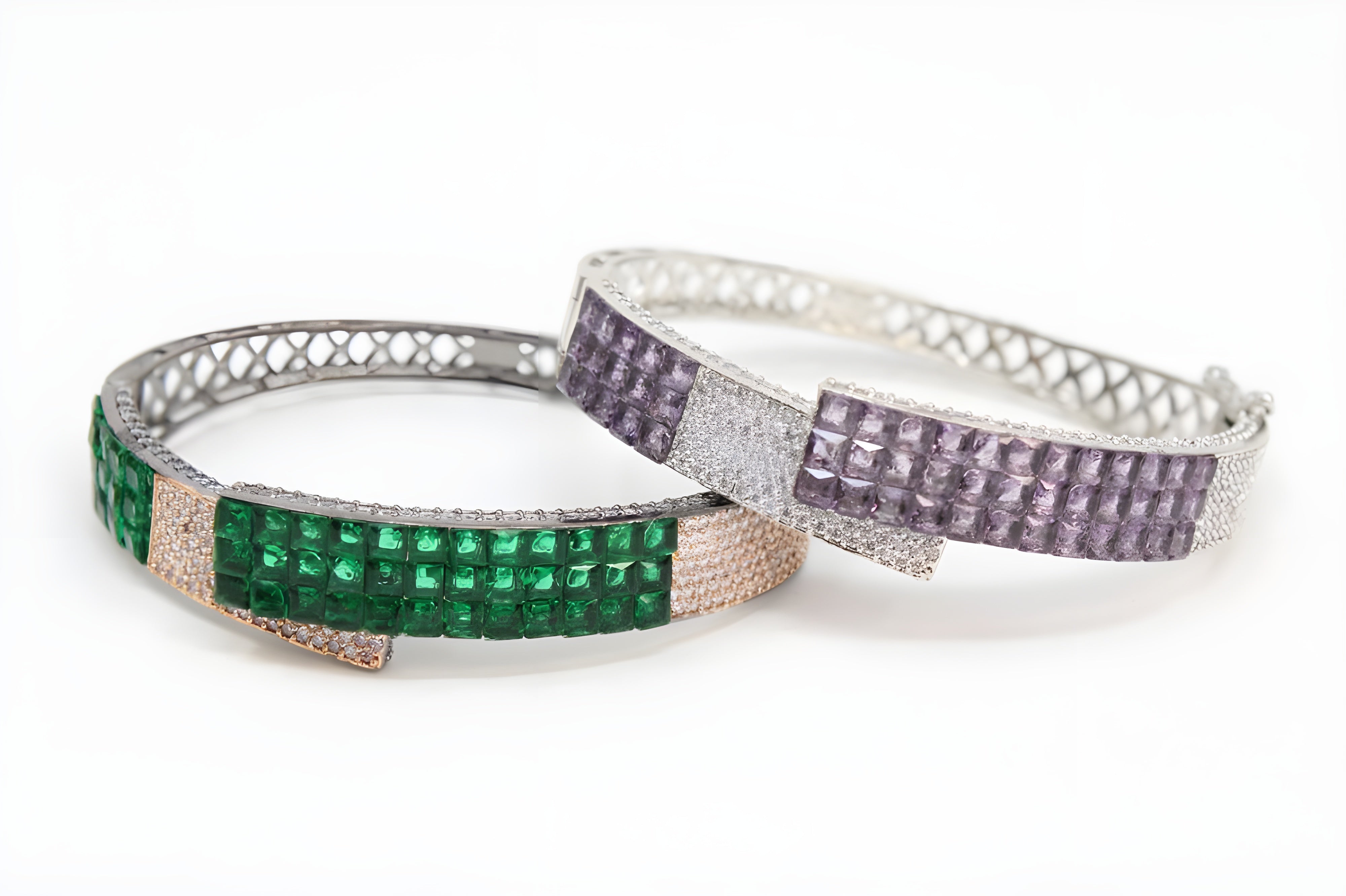 Crystal Prism Bracelet Collection