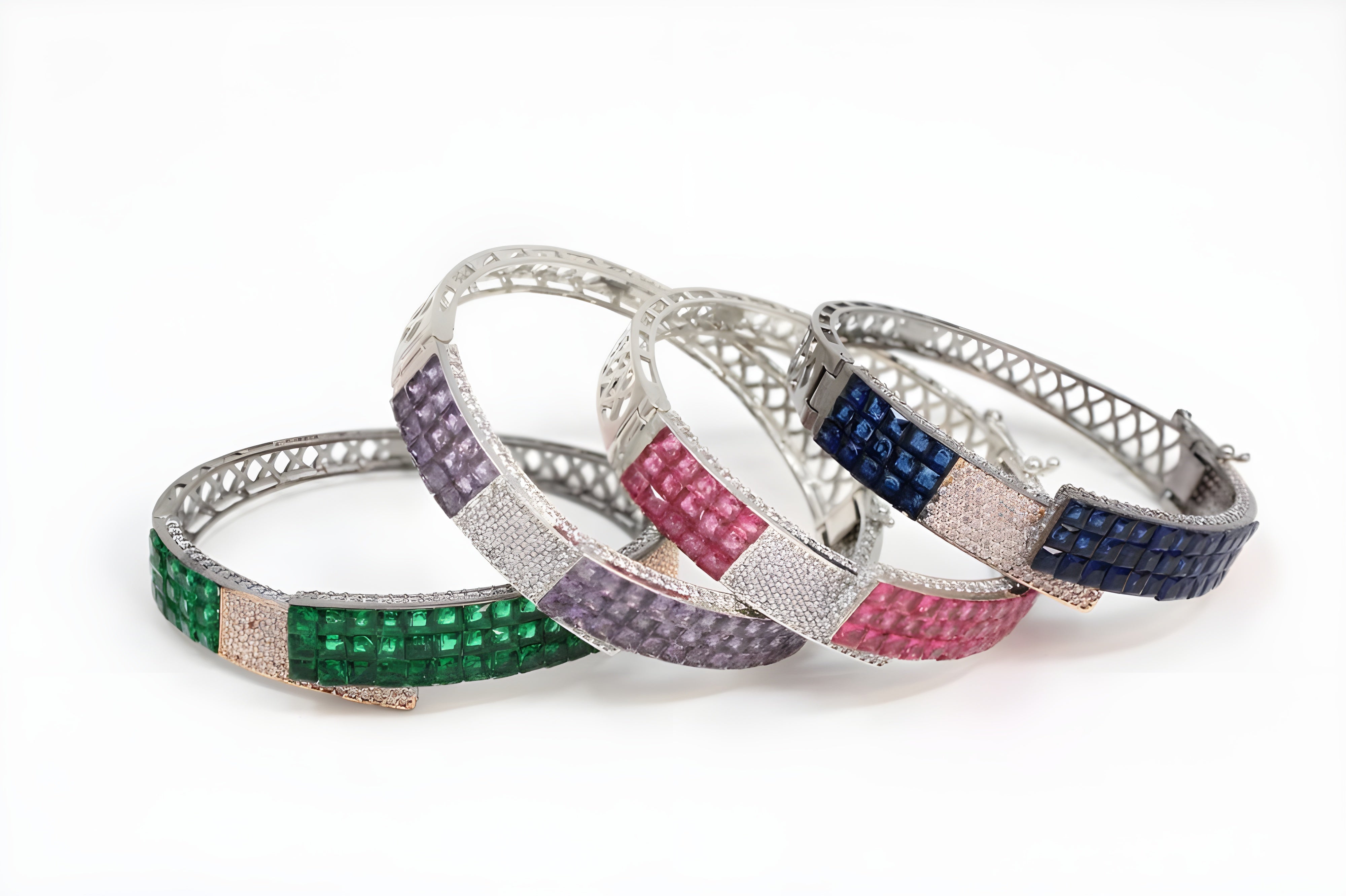 Crystal Prism Bracelet Collection