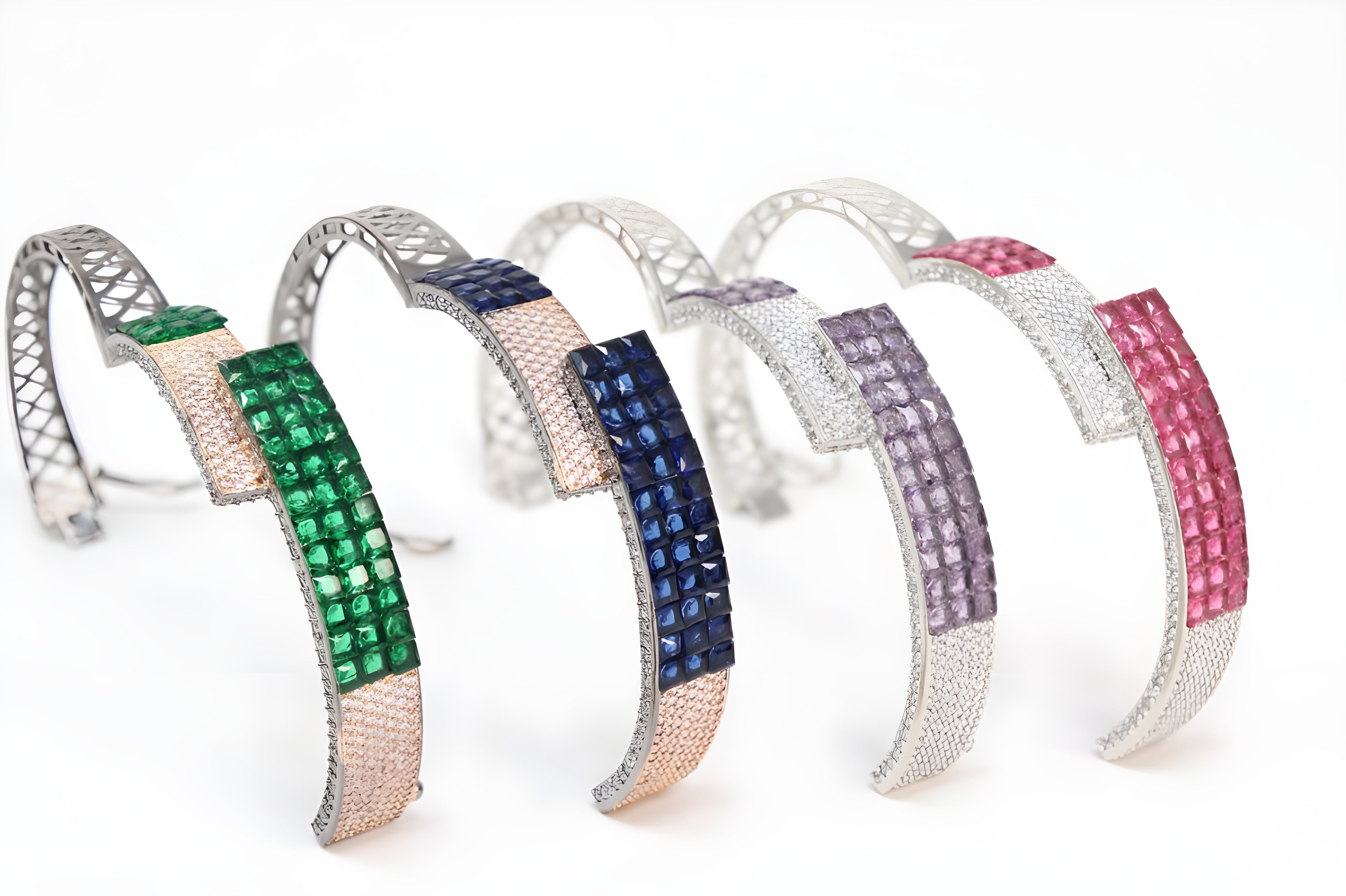 Crystal Prism Bracelet Collection