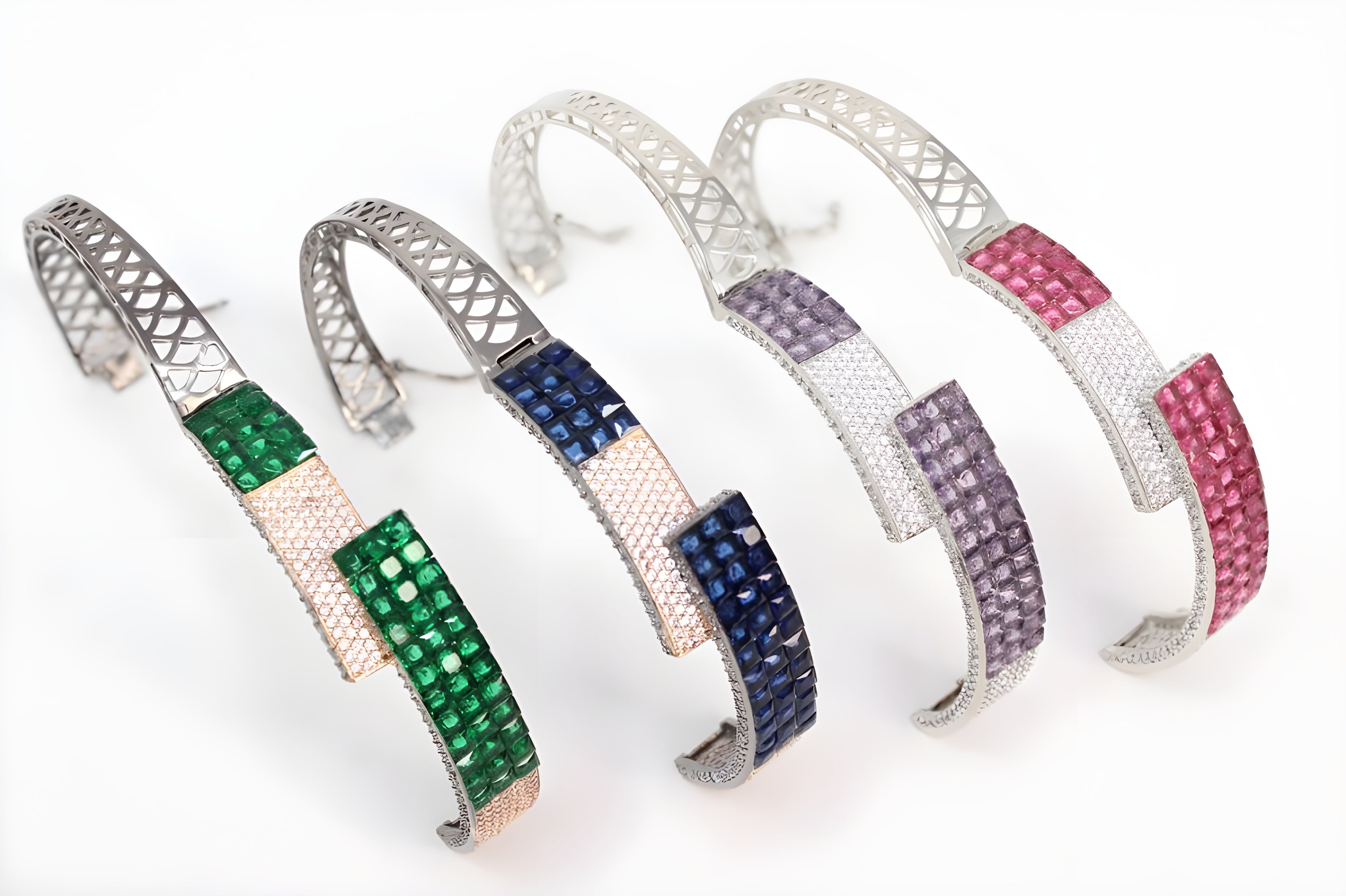 Crystal Prism Bracelet Collection