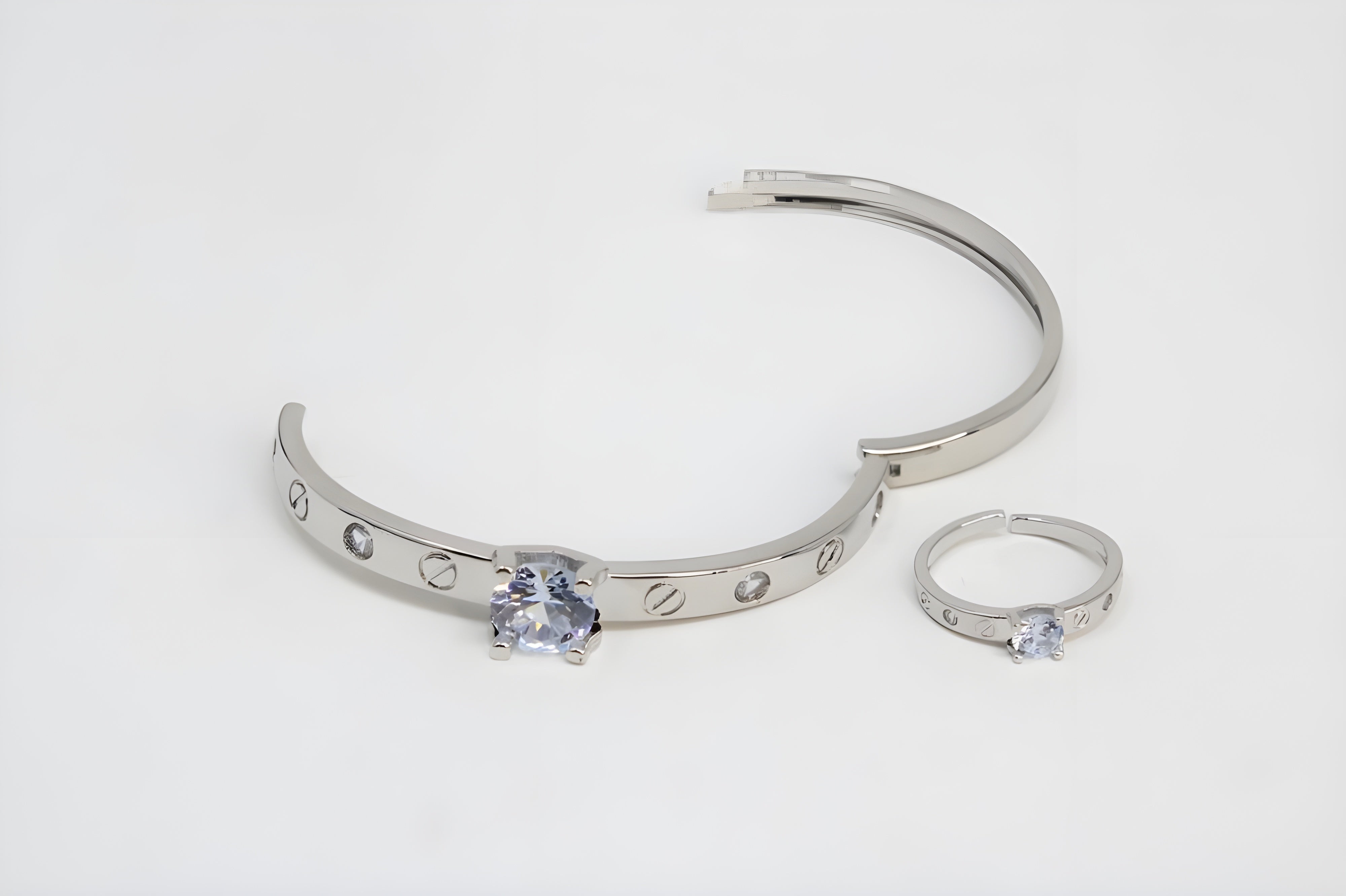 Radiant Symphony Bracelet & Ring Set