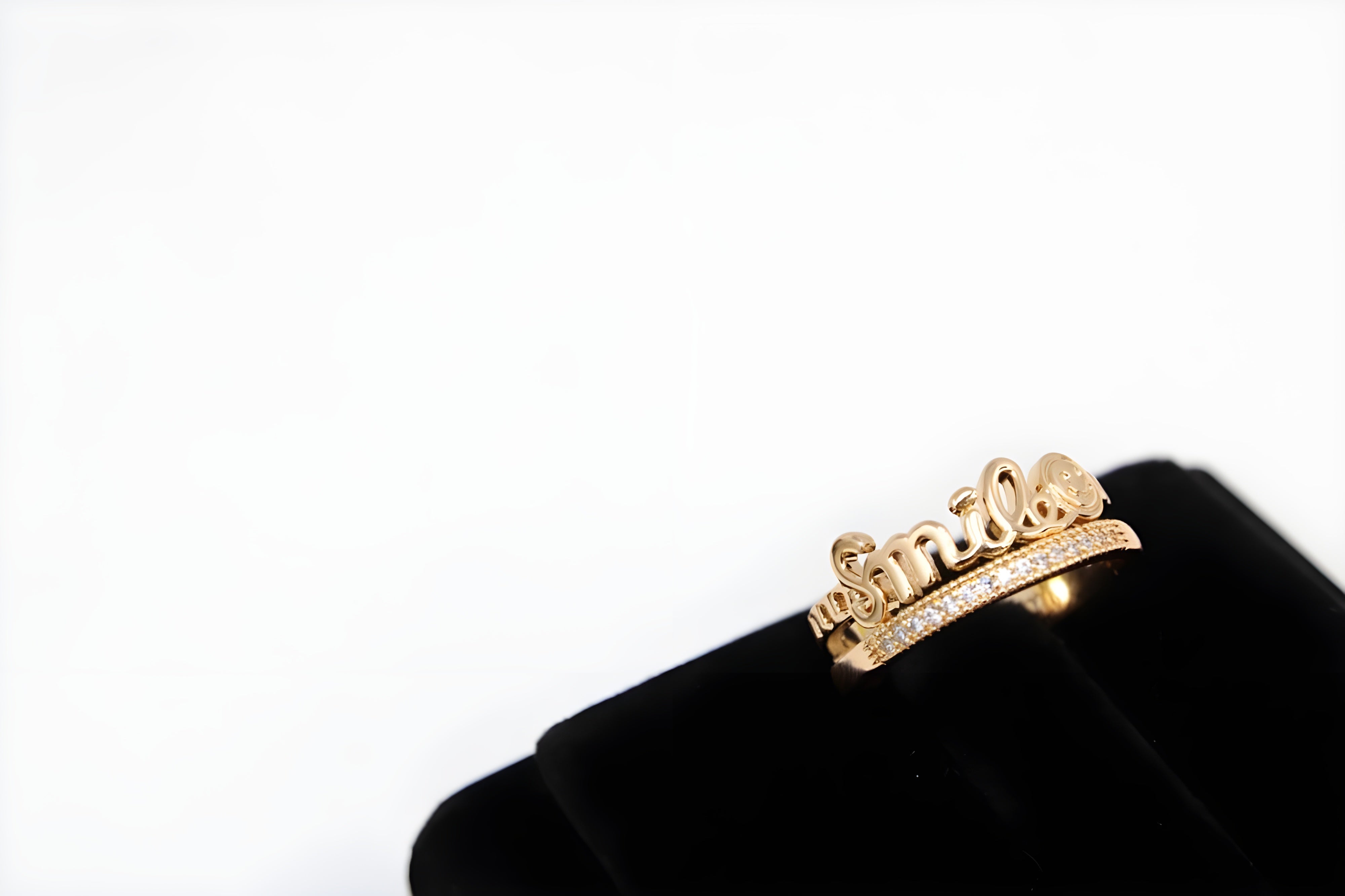 Golden Smile Ring