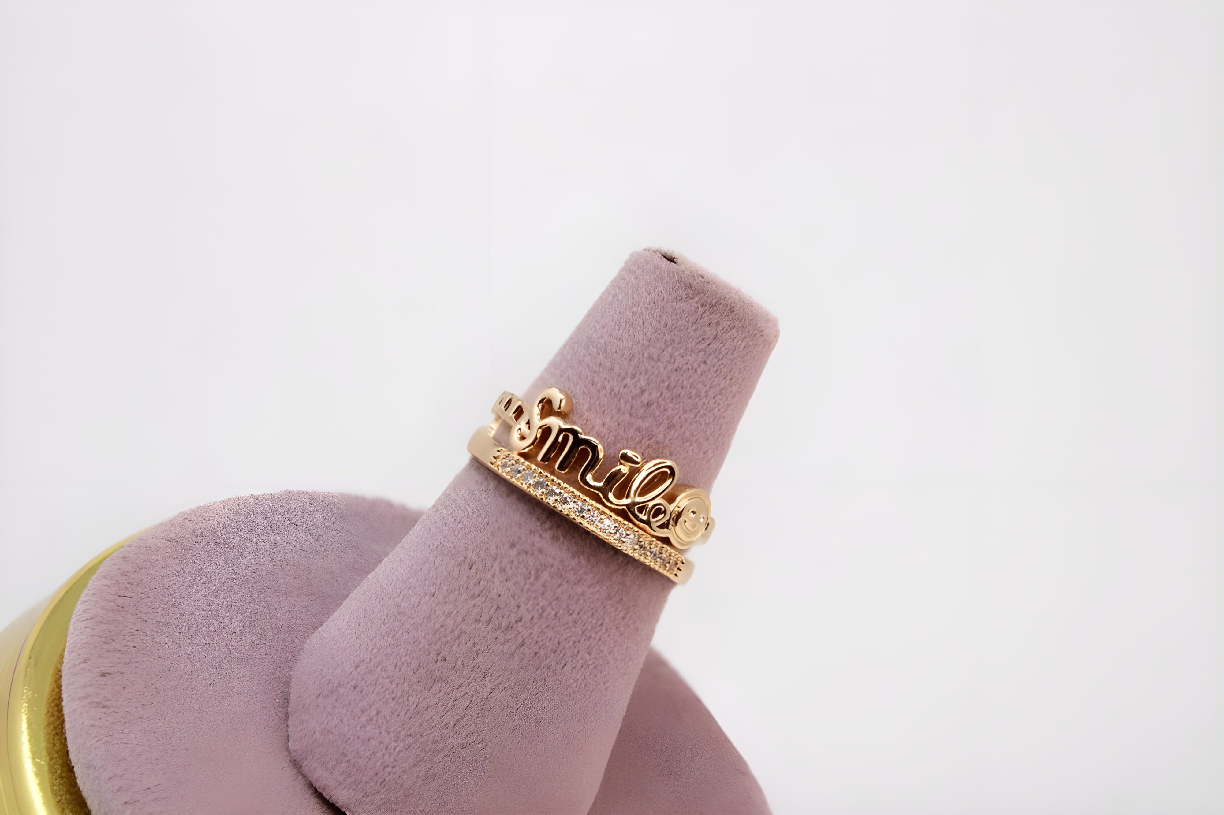 Golden Smile Ring