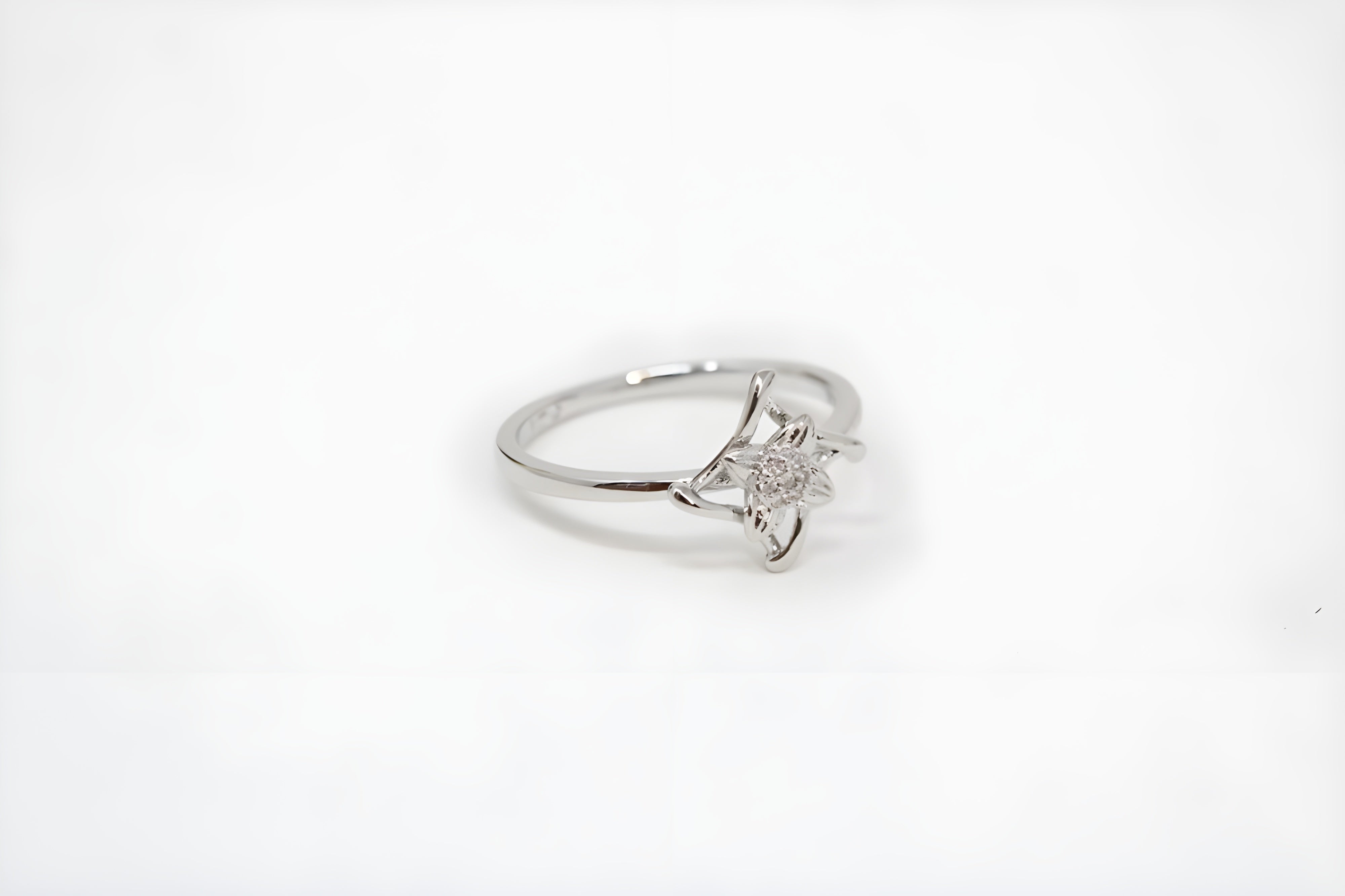 Celestial Star Crystal Silver Ring