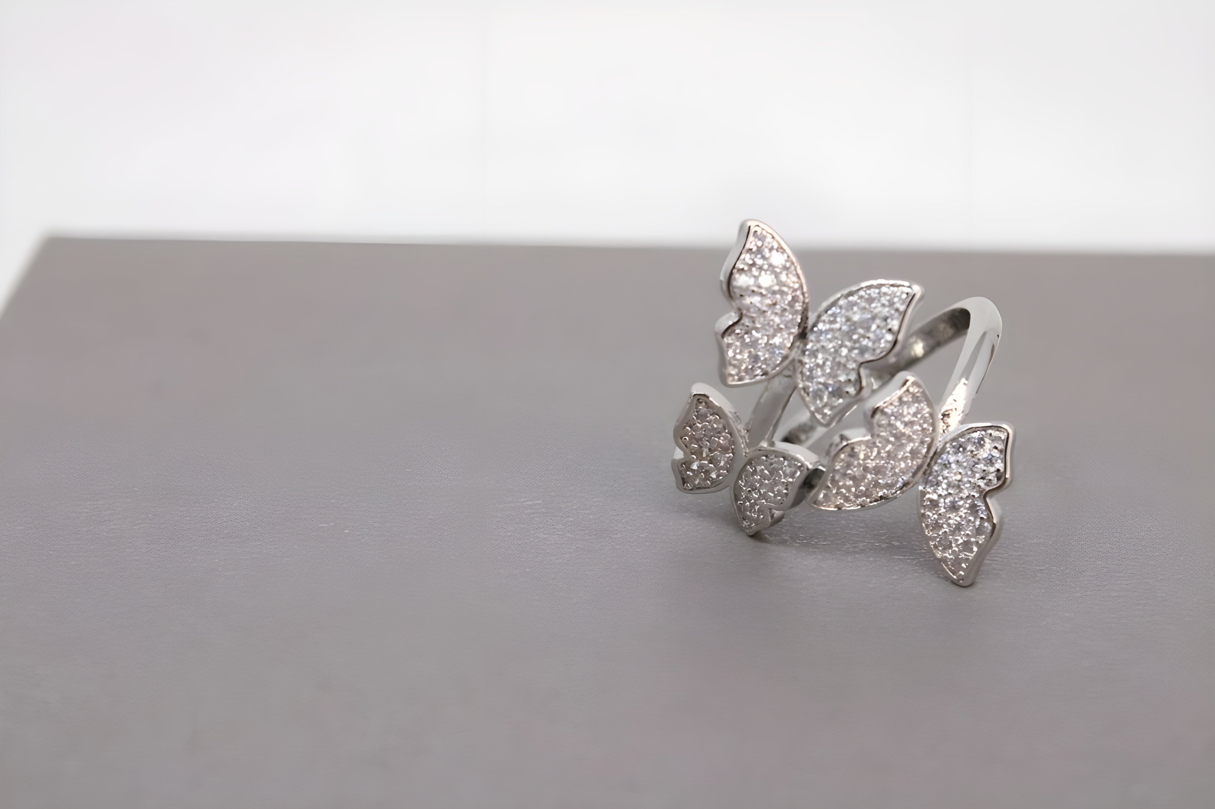 Enchanted Butterfly Dual-Tone Ring