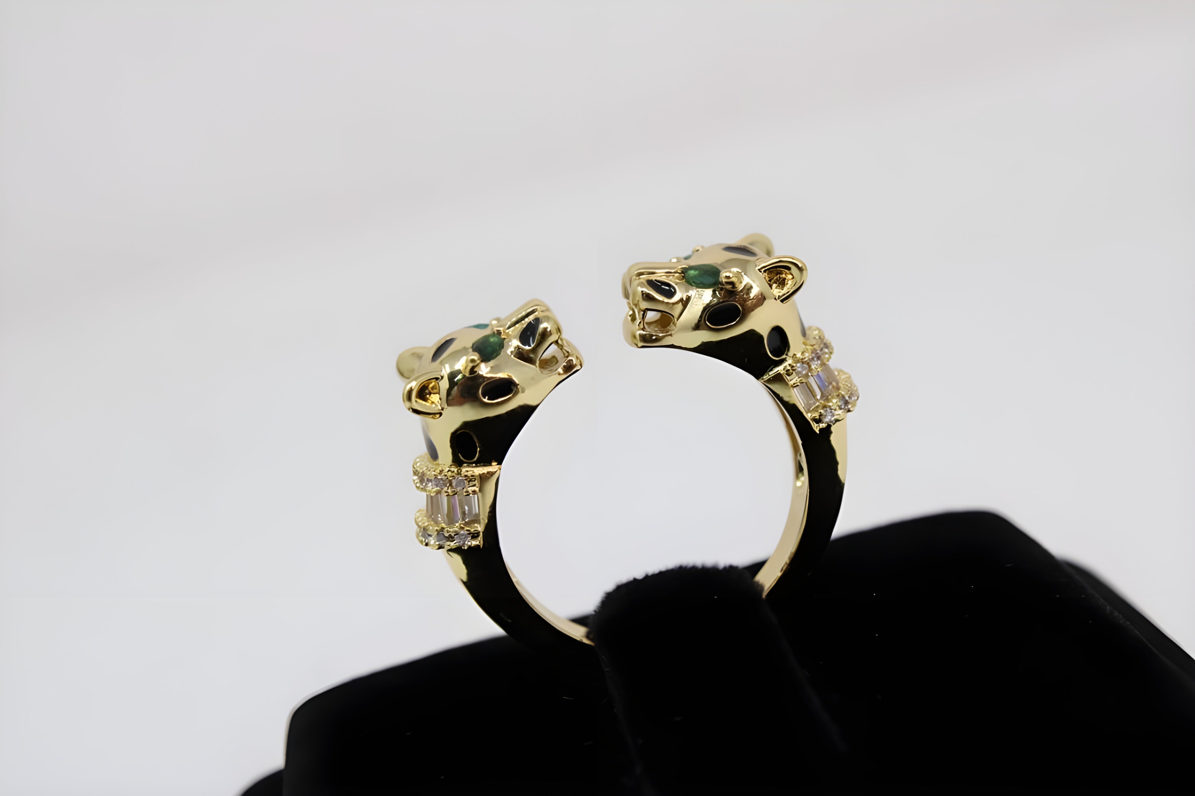 Golden Majesty Tiger Ring