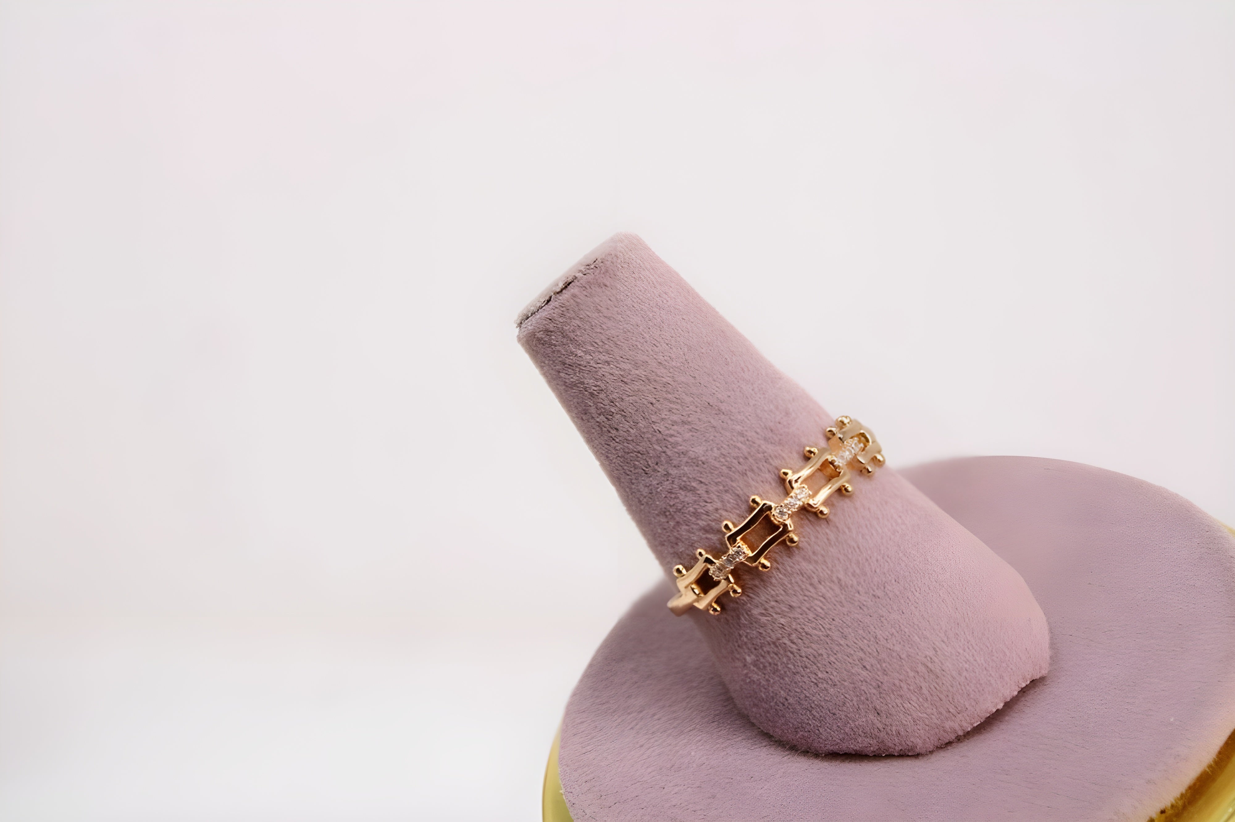 Golden Holo Box Ring