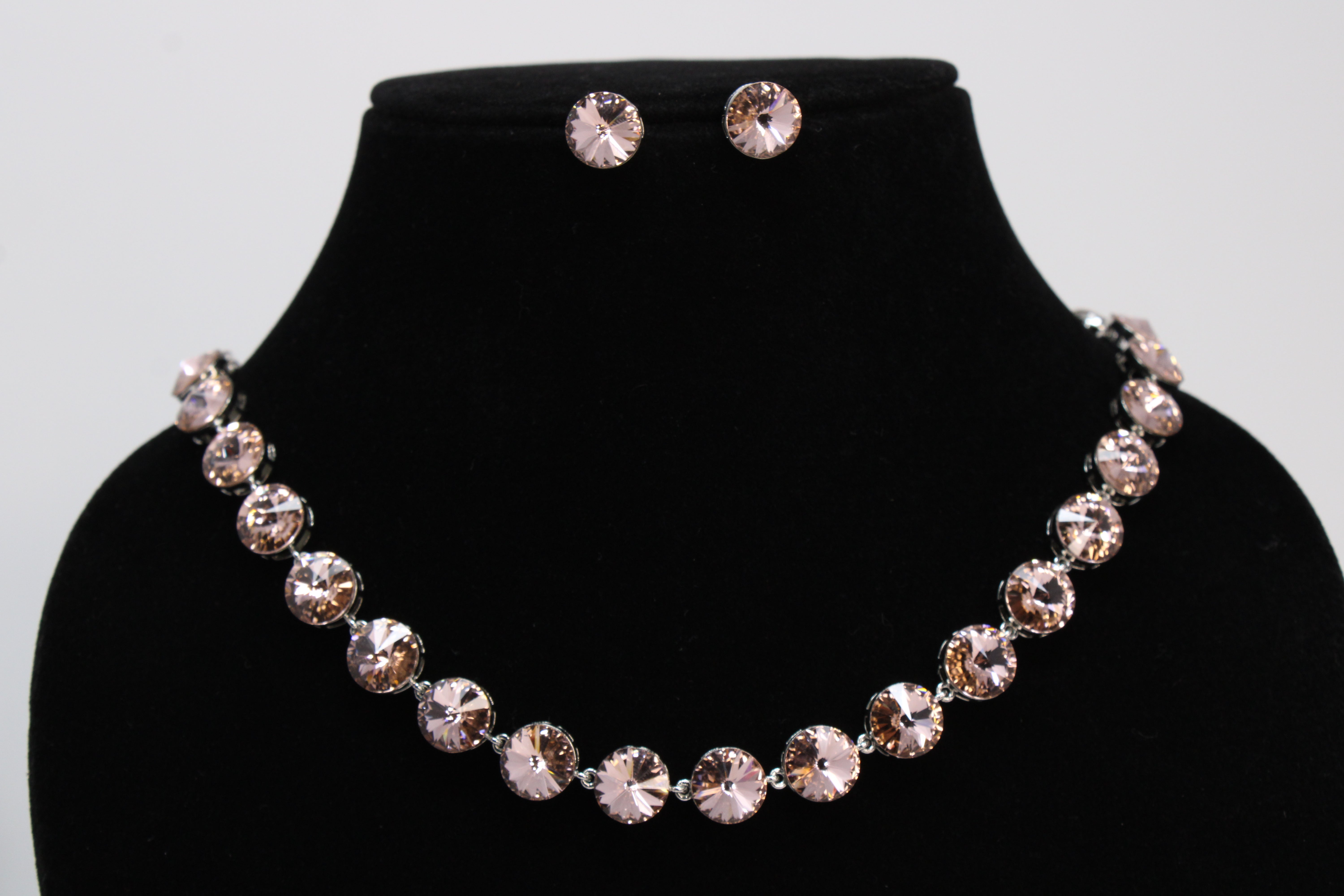 Royal Sparkle Crystal Necklace Set