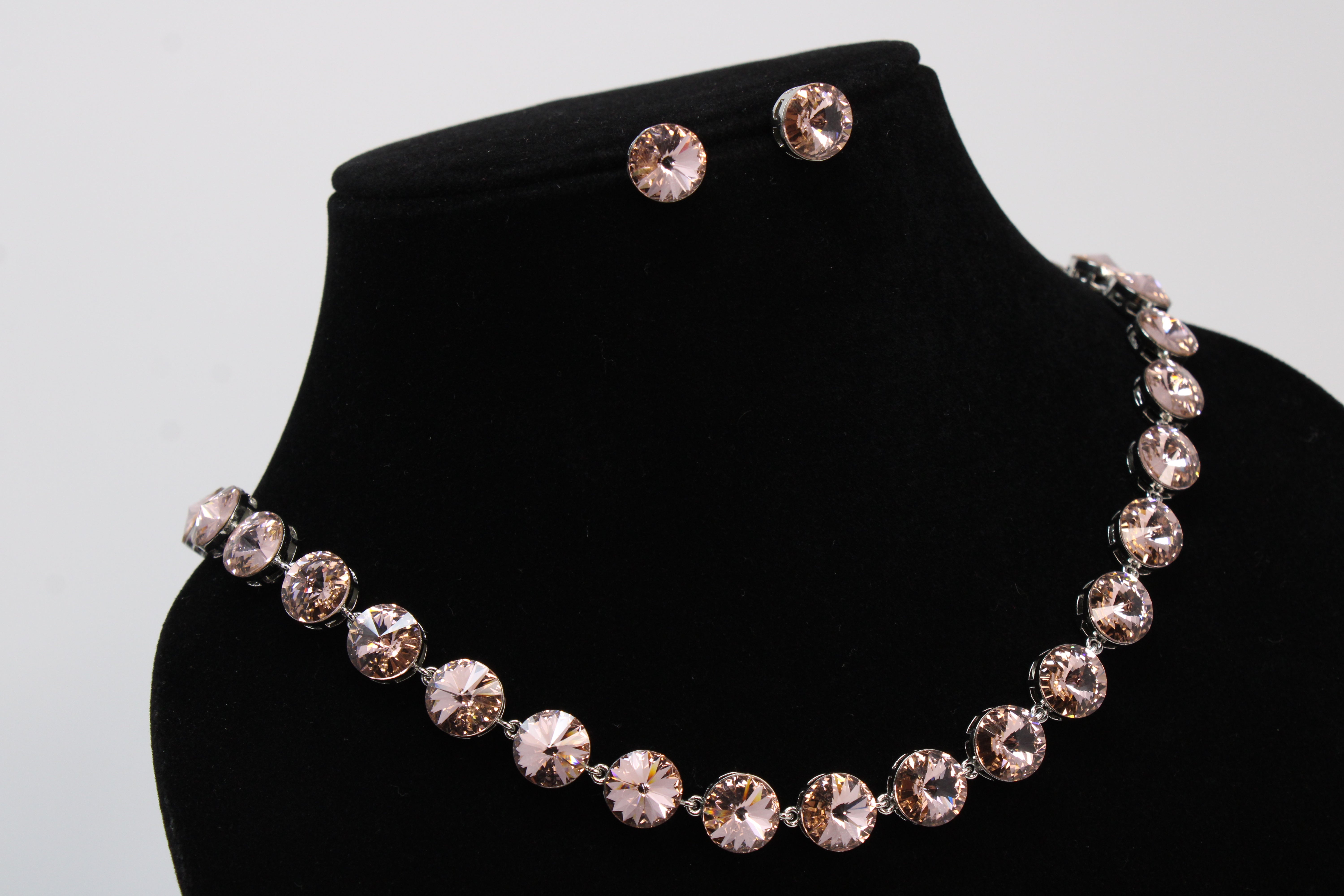 Royal Sparkle Crystal Necklace Set