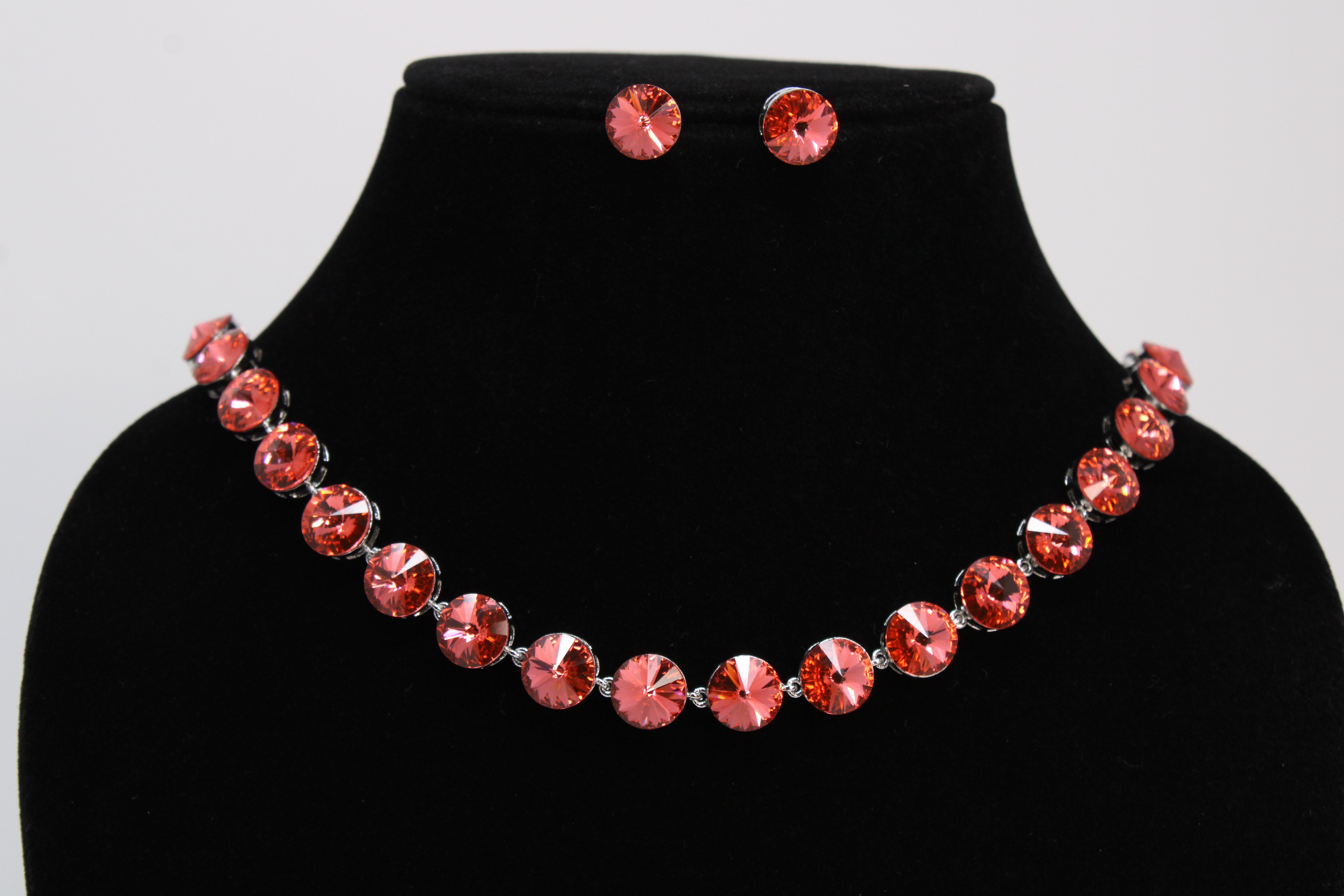 Royal Sparkle Crystal Necklace Set